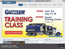 Tablet Screenshot of guzzler.com